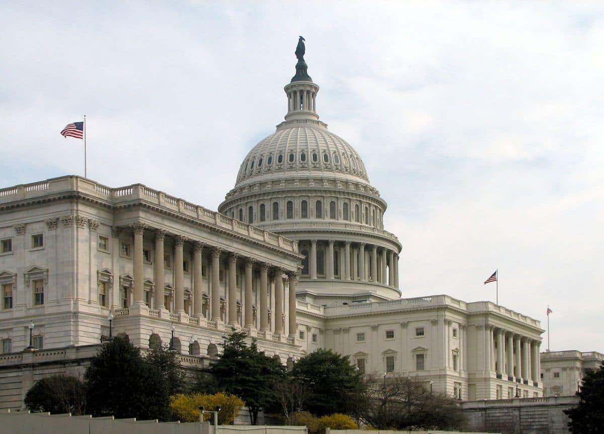 Senate Wing of the US Capitol Building