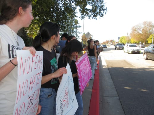 THE WRONG ICE IS MELTING: La Cañada Students Walk Out Against ICE