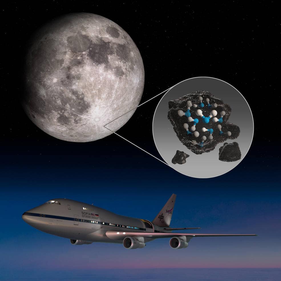 A New Discovery: Water on the Surface of the Moon